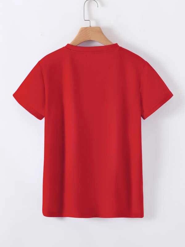 SHEIN LUNE T-shirt graphique de slogan