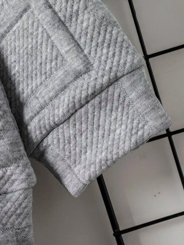 SHEIN Kids EVRYDAY Garçon Pantalon de survêtement & Sweat-shirt à motif lettre - GlamShopTN