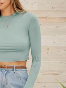 SHEIN Essnce Top moulant court
