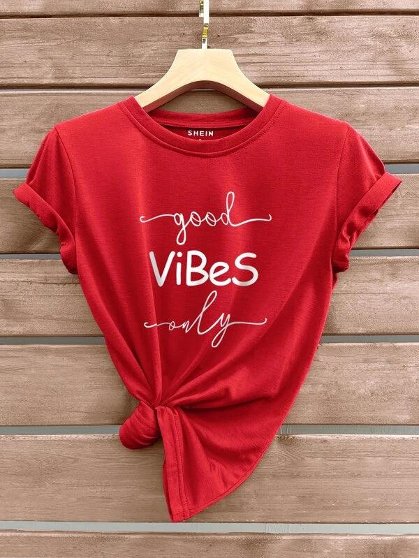 SHEIN LUNE T-shirt graphique de slogan