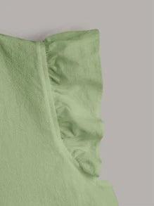 SHEIN WYWH Top Péplum À Volants