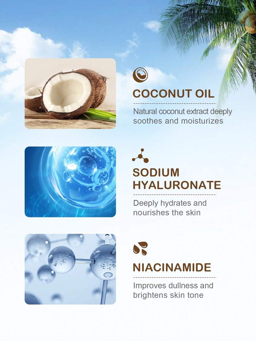 Masque De Pied Noix De Coco