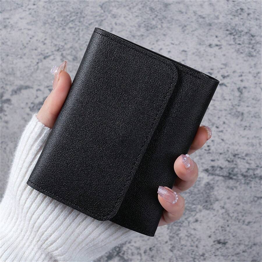 Portefeuille court simple pour femme