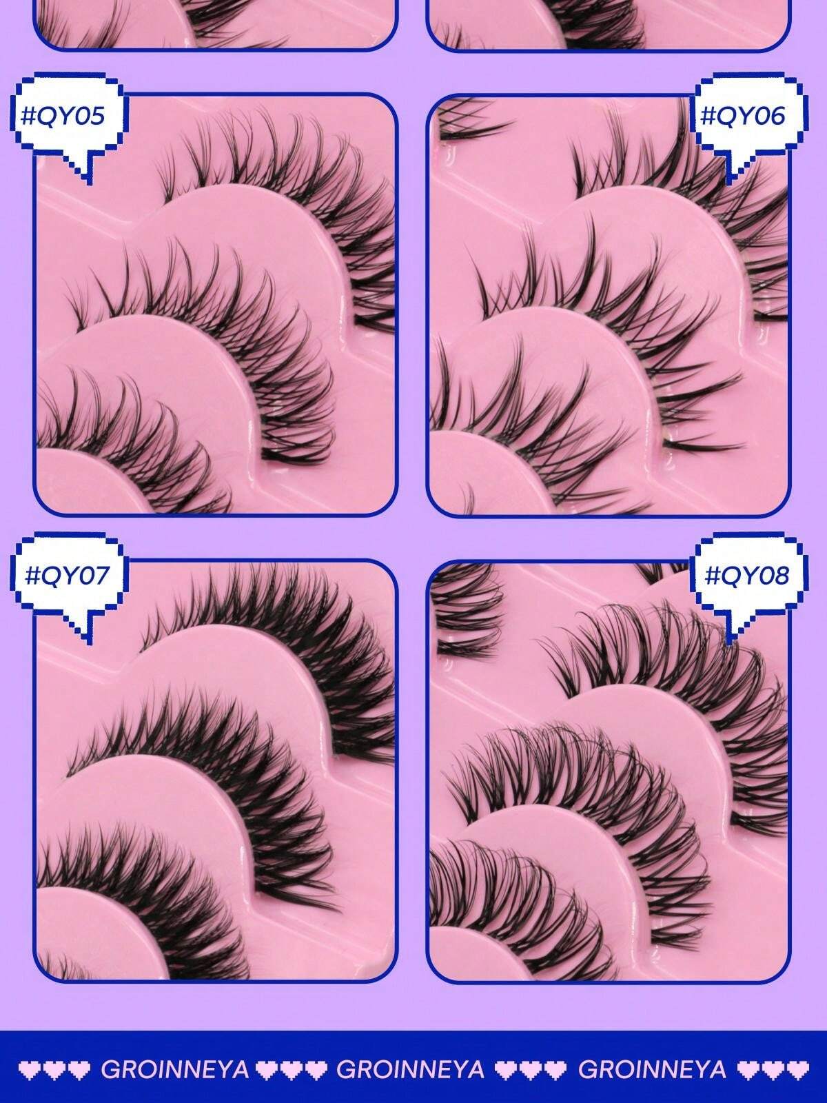 7-paires-de-faux-cils-en-soie-naturelle-3d-cils-extensibles-confortables-a-porter-et-sensation-de-maquillage-naturel-copy Tunisie