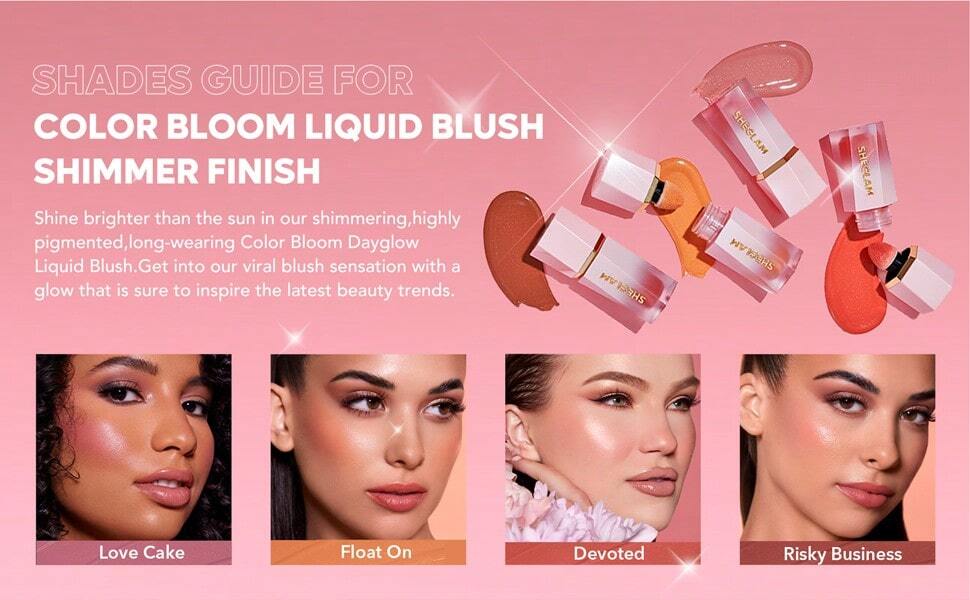 SHEGLAM Blush Liquide Color Bloom - GlamShopTN