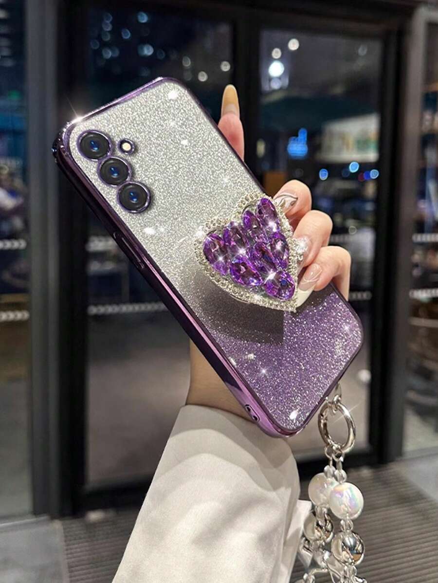 Shein Ensemble 5-en-1 paillettes de la Saint-Valentin Samsung Galaxy A50 A50S A30S