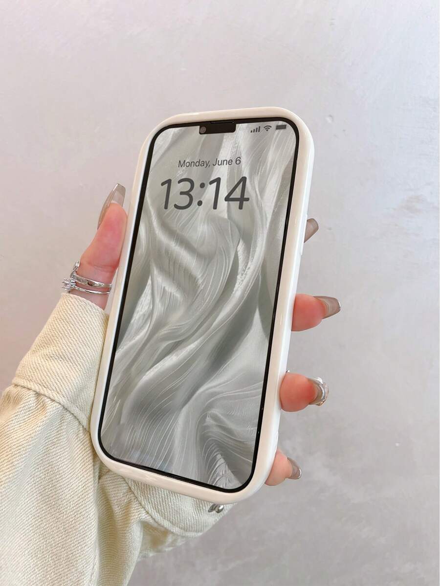 Shein 1 pièce Coque de téléphone en TPU avec motif marbre compatible avec Samsung Galaxy A12