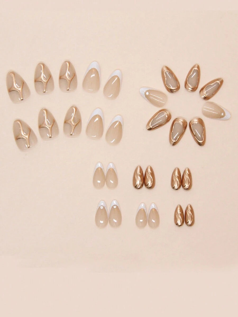 24-pieces-faux-ongles-courts-a-pointe-francaise-blanche-recouvrement-complet-rose-nu-blanc-faux-ongles-pour-femmes-et-filles Tunisie