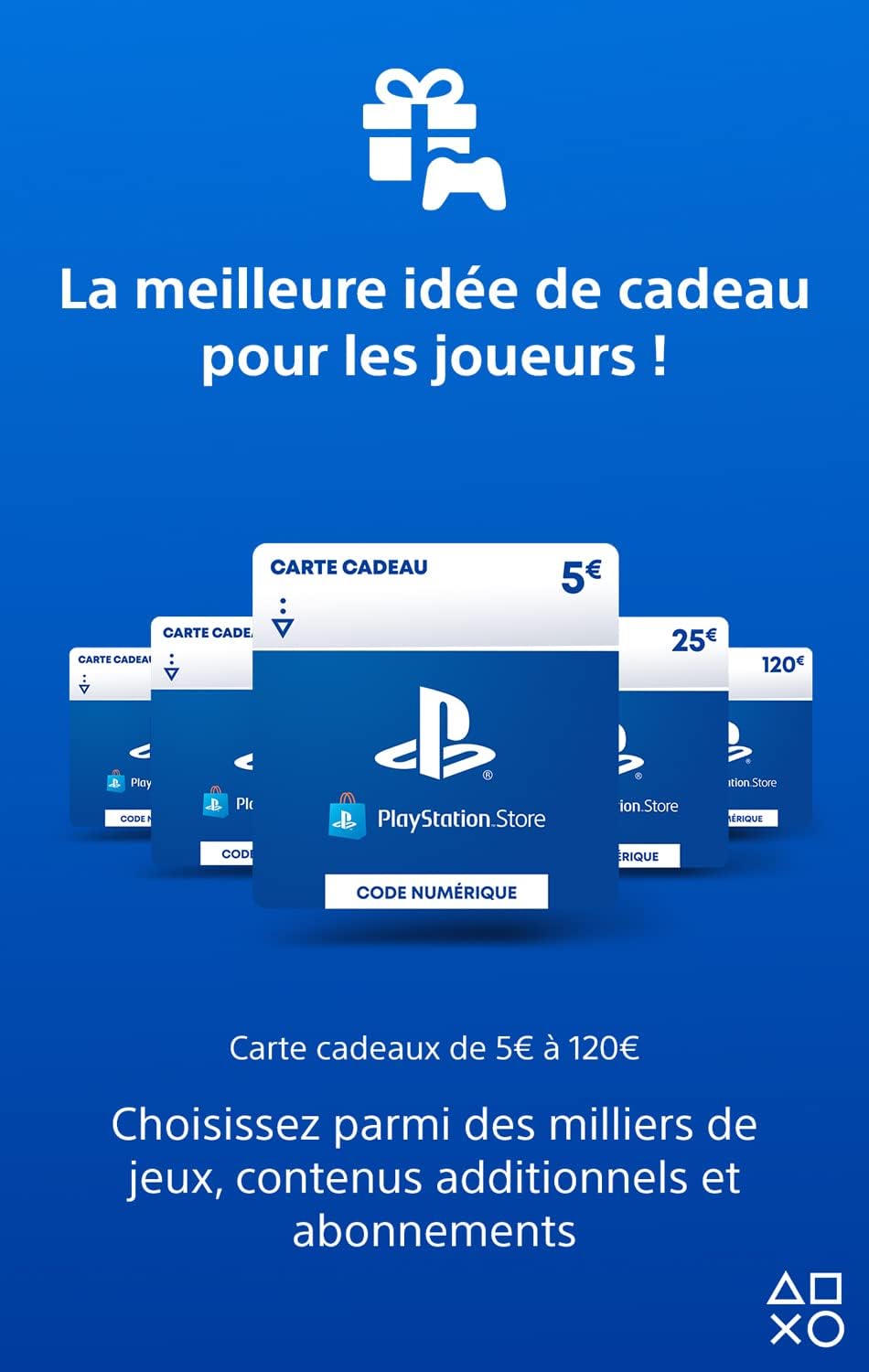 PlayStation Carte cadeau 100 Euro - GlamShopTN