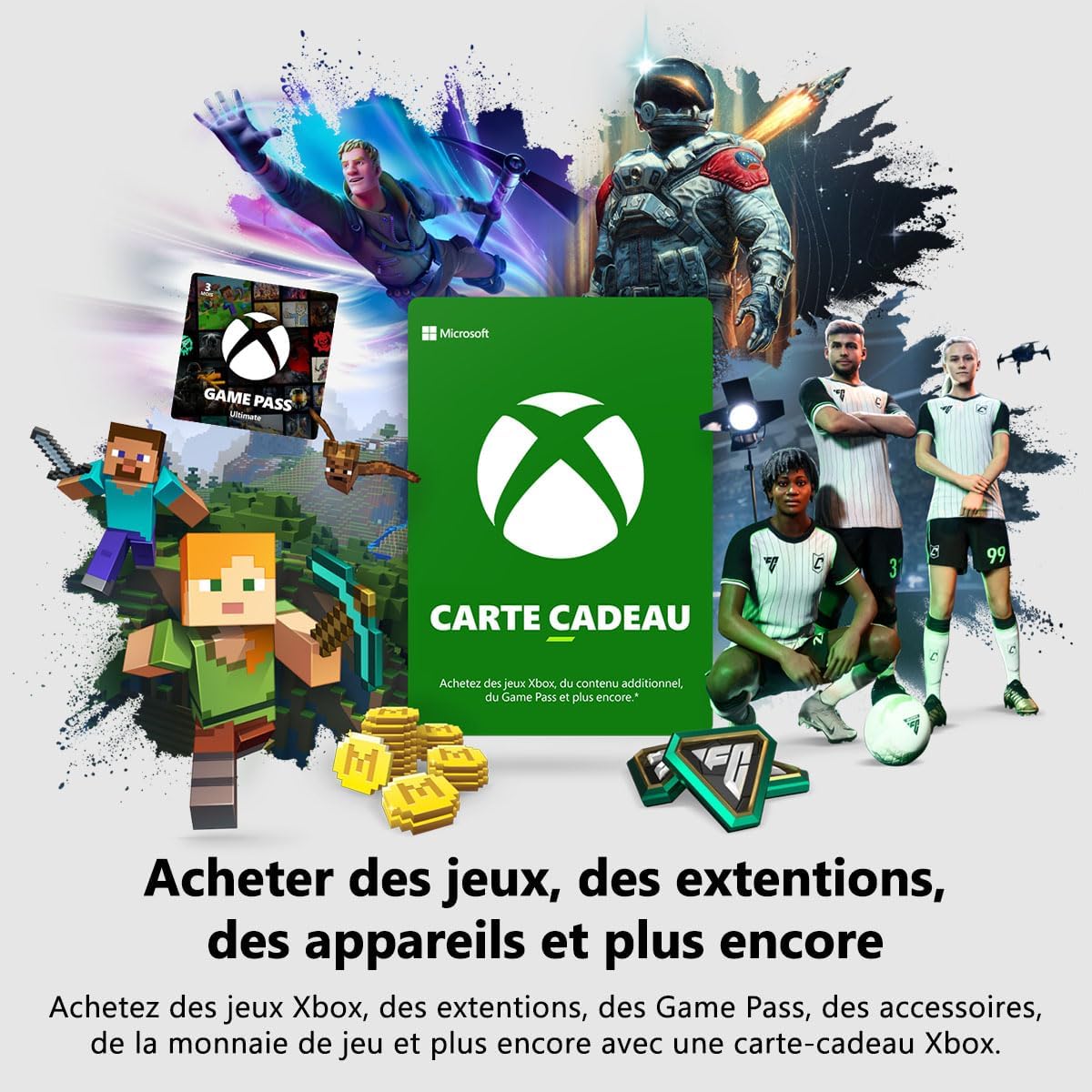 Xbox Carte cadeau 50 Euro