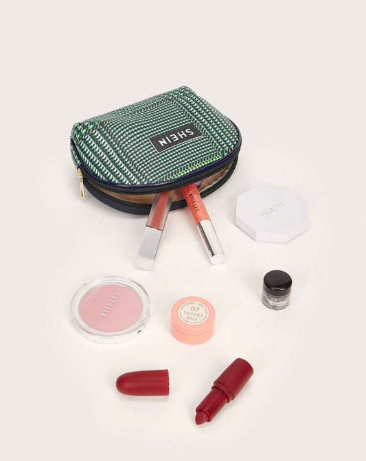 Porte-monnaie à dôme en pied-de-pouleporte-monnaie