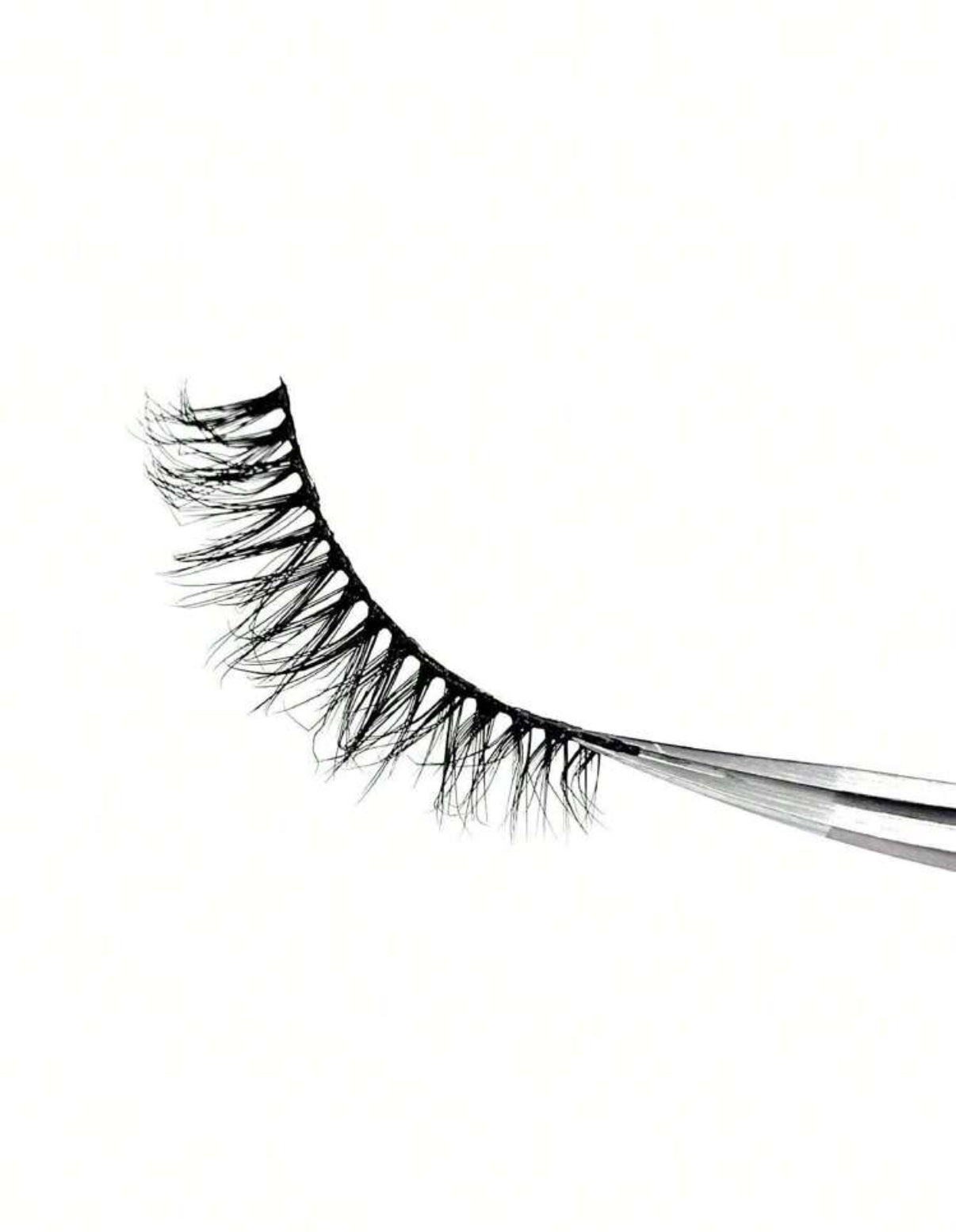 Shein 7 paires de faux cils en soie naturelle 3D, cils extensibles, confortables à porter et sensation de maquillage naturel