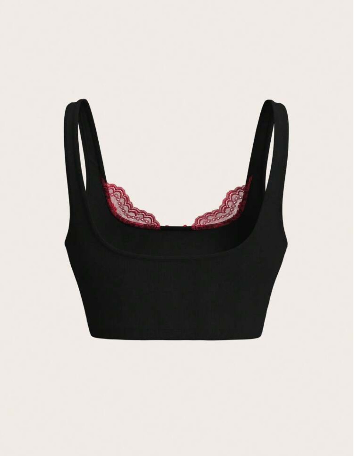 Shein Sweetina Women's
Y2k Outfits Sexy Print Patch And Tie-Dye Lace Camisole Black Summer
Tank Tops