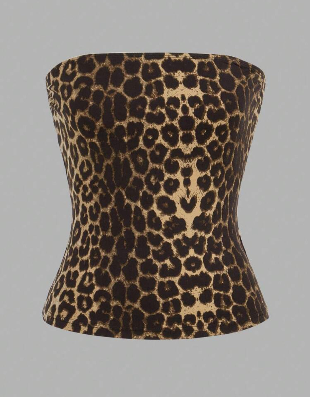 SHEIN EZwear 4pcs/Set
Autumn Winter Essentials Black
White Striped & Leopard Print Crop
Tops