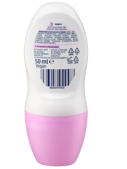 Balea Déodorant Antitranspirant Roll-on Extra Dry – Protection 48h, Fraîcheur Durable 50 ml - GlamShopTN