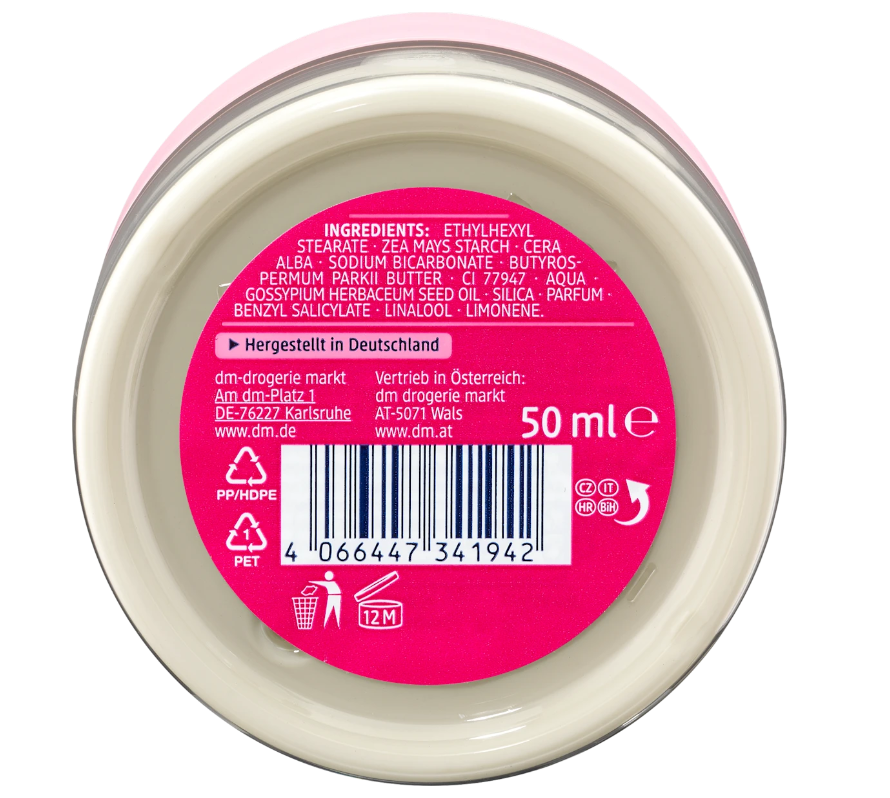 Balea Deocrème au Bicarbonate & Zinc – Déodorant Naturel Sans Aluminium 48h – 50 ml - GlamShopTN