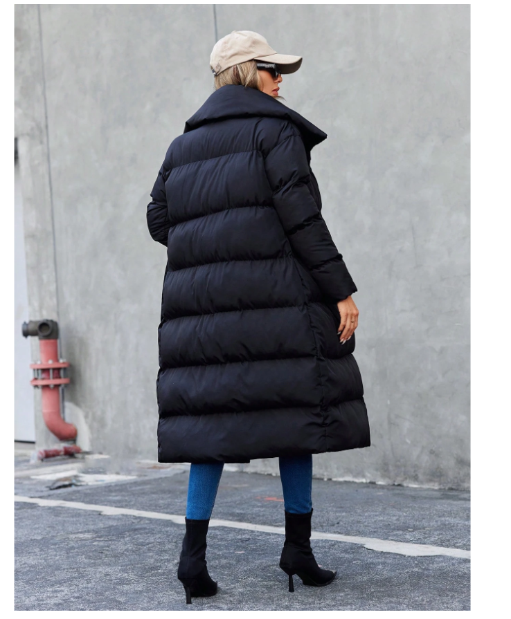 RueChic – Doudoune Femme Casual à Capuche - GlamShopTN