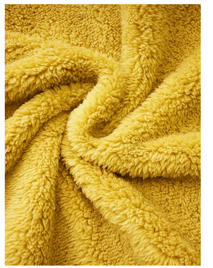 Veste polaire femme unie à fermeture éclair – Style casual - GlamShopTN