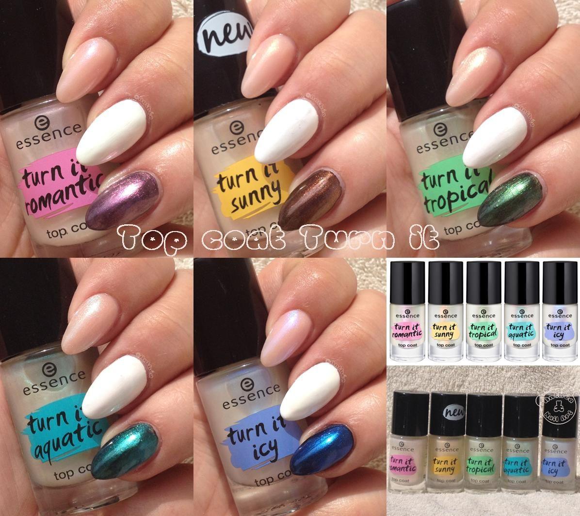 Essence - Top Coat - Turn It Romantic Top Coat 01 - To the moon and back !