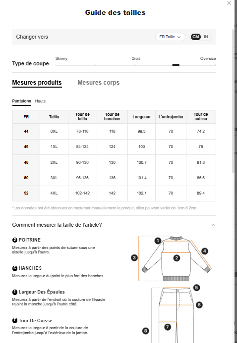 Ensemble pyjama grande taille à motif cœur