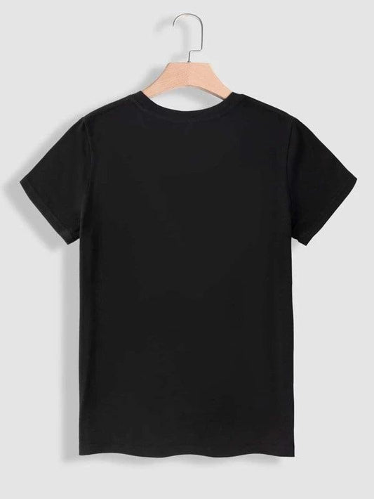 SHEIN Essnce T-shirt à motif slogan - GlamShopTN