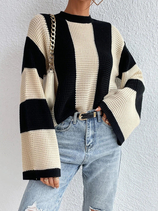 SHEIN Frenchy Pull bicolore - GlamShopTN