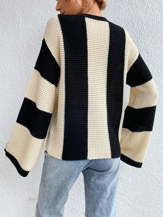 SHEIN Frenchy Pull bicolore - GlamShopTN