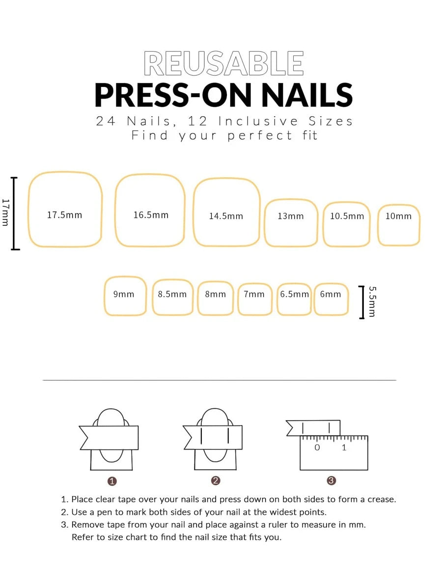 Mettez instantanément à niveau votre look avec 24 pièces d'ongles courts carrés mat nude avec bordure dorée et bronze, faux ongles pour les orteils, 1 pièce de lime à ongles et 1 feuille de ruban de faux ongles, fournitures d'ongles