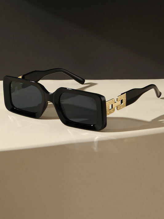 Shein 1 pièce Élégantes lunette de soleil à monture carrée