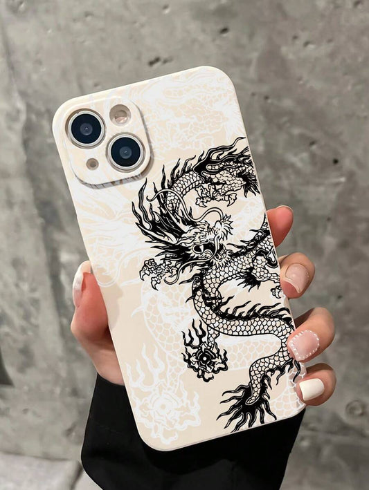 Shein 1 pièce Coques de téléphone rigide peinte Samsung Galaxy A20s