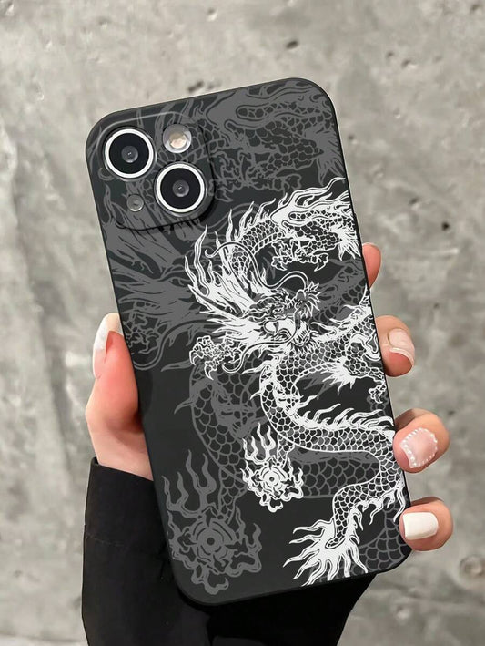 Shein 1 pièce Coque de téléphone rigide peinte Samsung Galaxy A20s