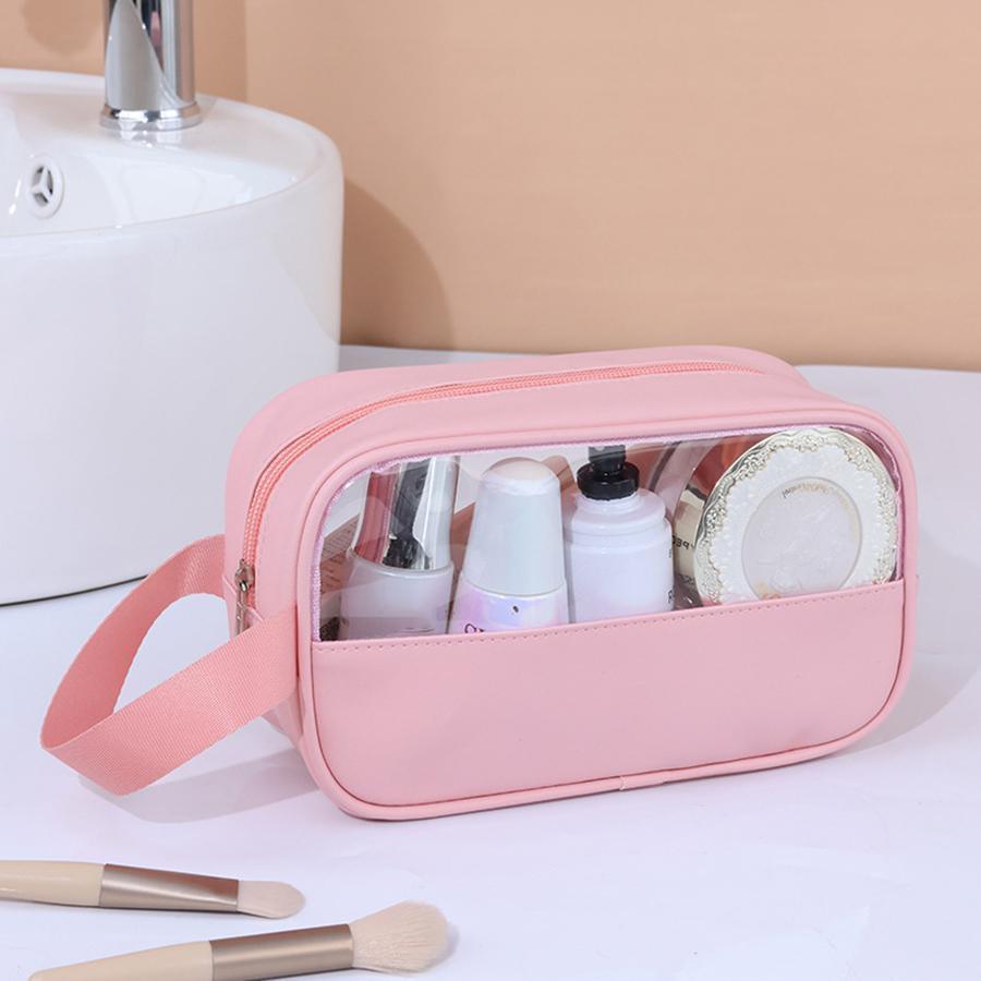 Shein Waterproof transparent Trousse De Maquillage - GlamShopTN