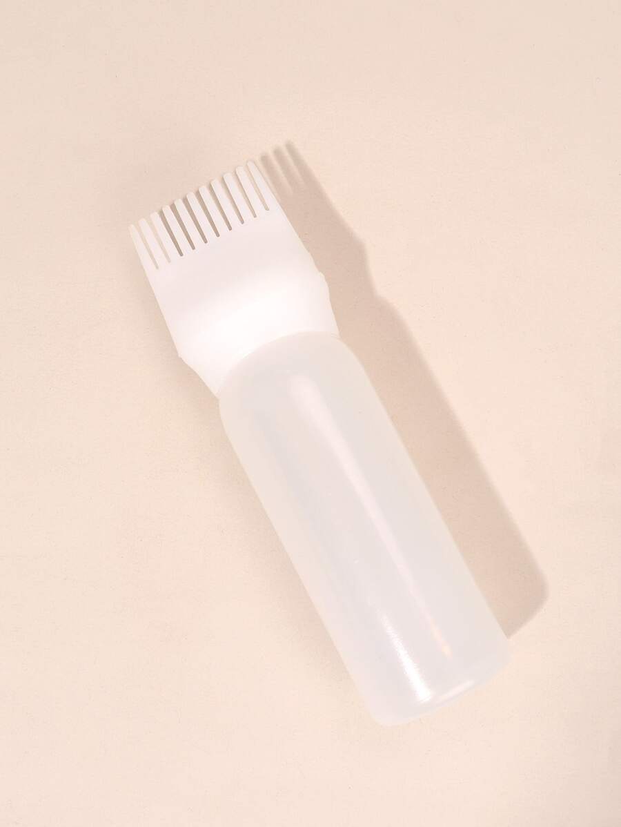 1 pièce Peigne Applicateur Bouteille Pour Teinture Des Cheveux , Léger Et Portable , Adapté Pour salon Utiliser Noir Vendredi