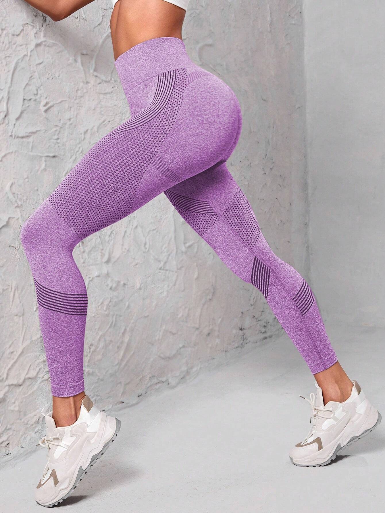 Shein Legging De Sport Sans Couture Taille Haute
