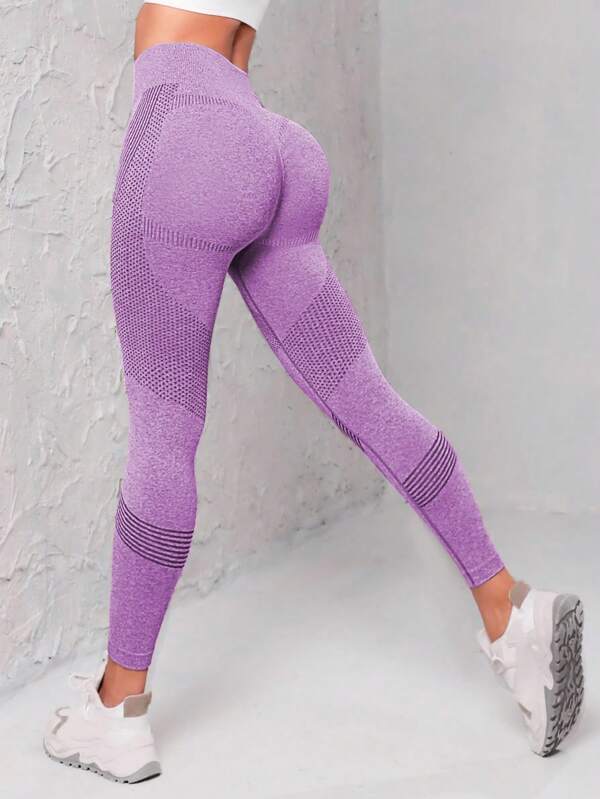 Shein Legging De Sport Sans Couture Taille Haute