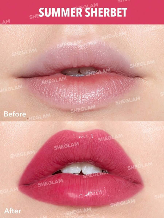 SHEGLAM Baume à lèvres Glow Addict-Summer Sherbet