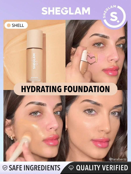 Shein SHEGLAM Fond de Teint Hydrating Skinfinite - Shell - GlamShopTN