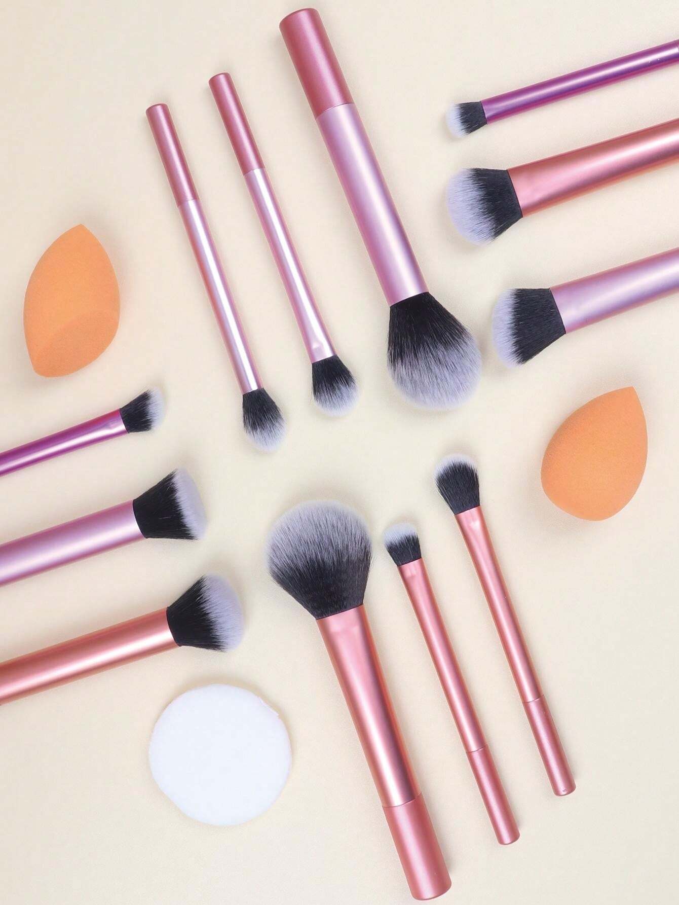 SHEIN X Candylover89 Ensemble de 12 pinceaux de maquillage
