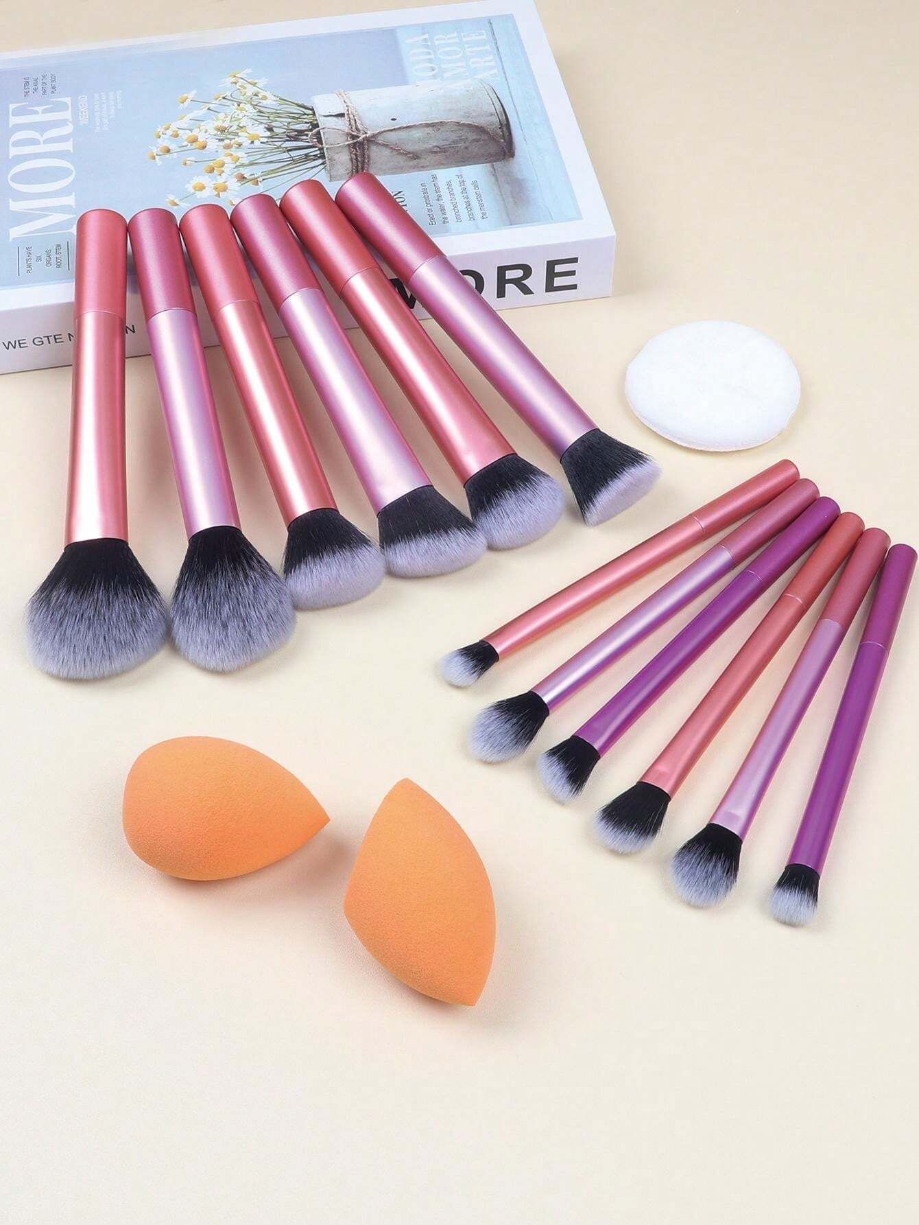 SHEIN X Candylover89 Ensemble de 12 pinceaux de maquillage