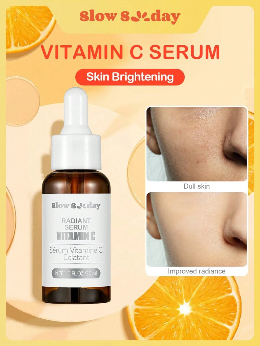 Shein Sérum Slowsunday Radieux À La Vitamine C