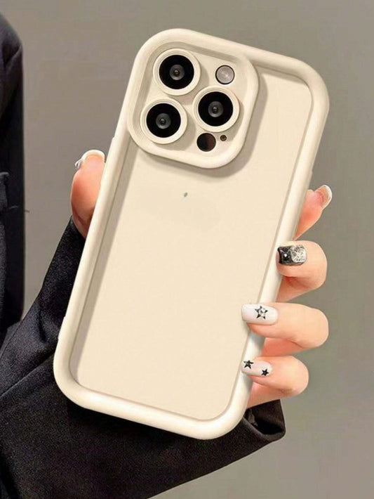 Shein 3 pièces Coques de téléphone basic en matériau doux et mat compatibles avec Xiaomi 12