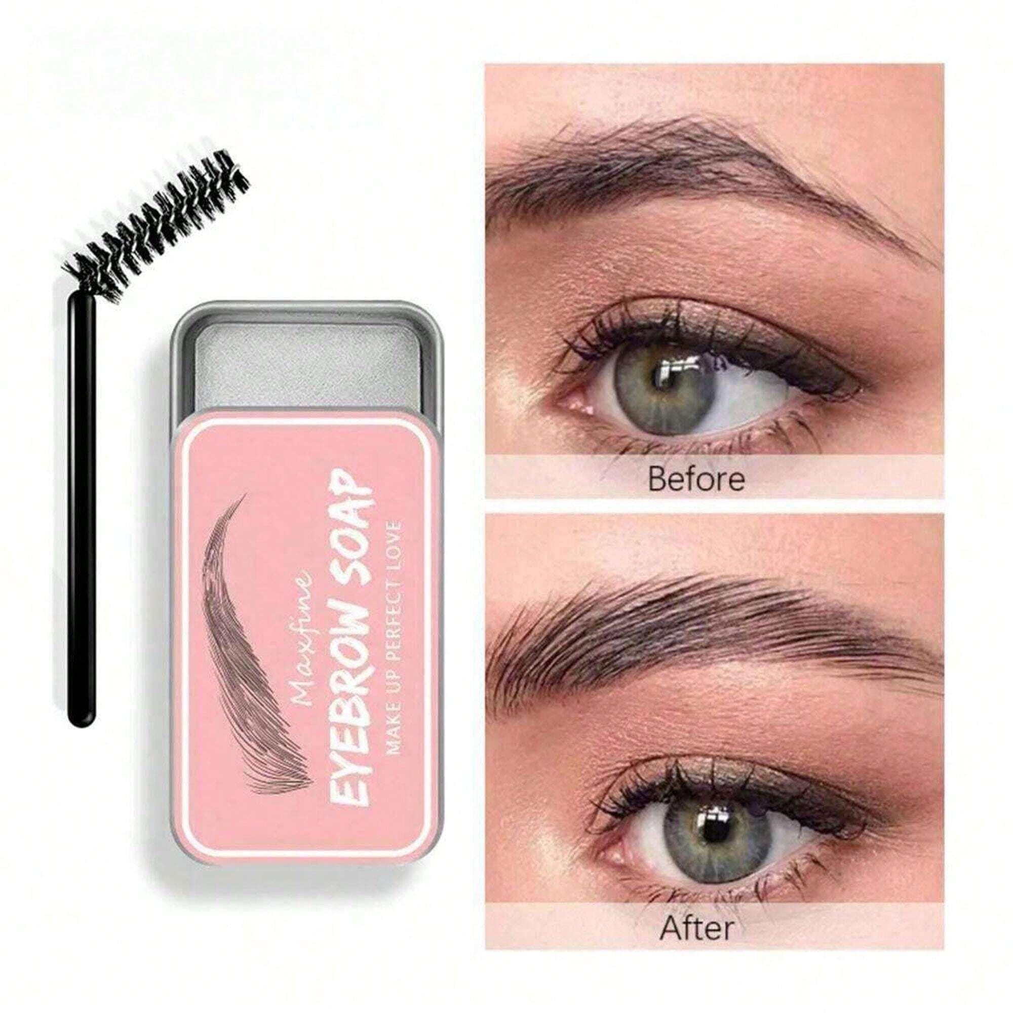 Shein Gel De Fixation Pour Sourcils Avec Quatre Options De Couleur Pour Former Vos Sourcils Naturels En Trois Dimensions - GlamShopTN