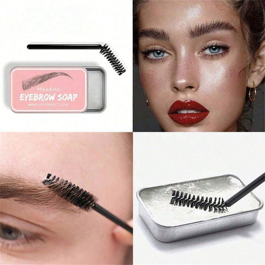 Shein Gel De Fixation Pour Sourcils Avec Quatre Options De Couleur Pour Former Vos Sourcils Naturels En Trois Dimensions - GlamShopTN