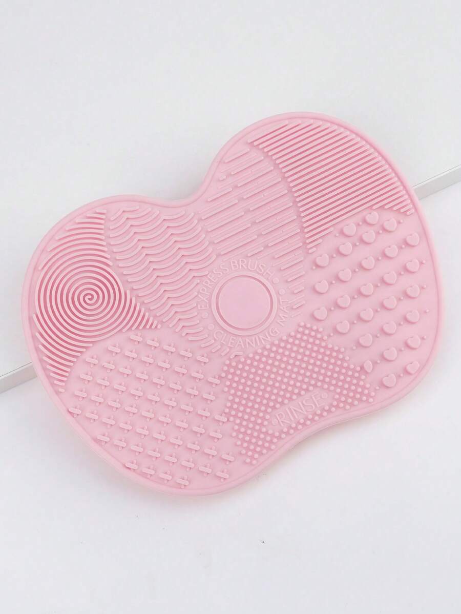 shein 1 Pièce Petite Brosse De Nettoyage En Forme De Pomme Pour Pinceau De Maquillage