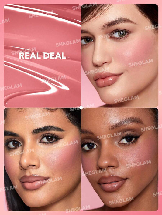 SHEGLAM Blushes Sans Cruauté Vegan Sans Parfum Sans Gluten Sans Paraben Sans Talc Recyclage