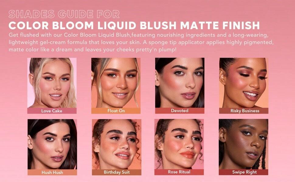 SHEGLAM Blush liquide Color Bloom - Hush Hush