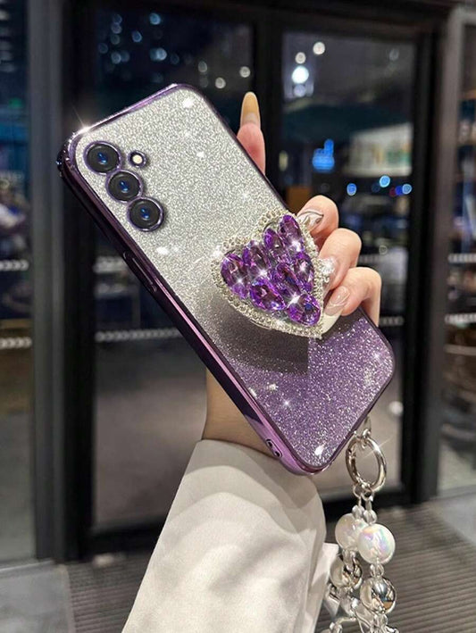 Shein Ensemble 5-en-1 paillettes de la Saint-Valentin Samsung Galaxy A50 A50S A30S