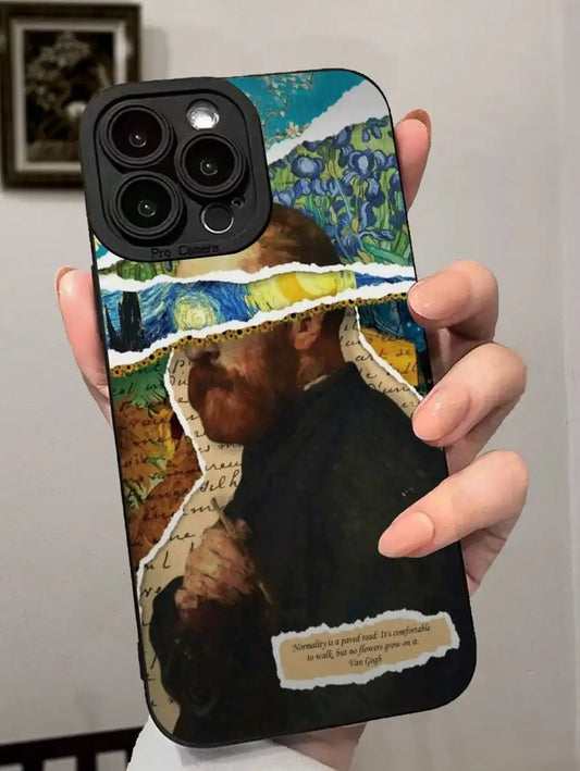 Étui de protection avec mosaïque de peinture de Van Gogh, coloré  Xiaomi 12