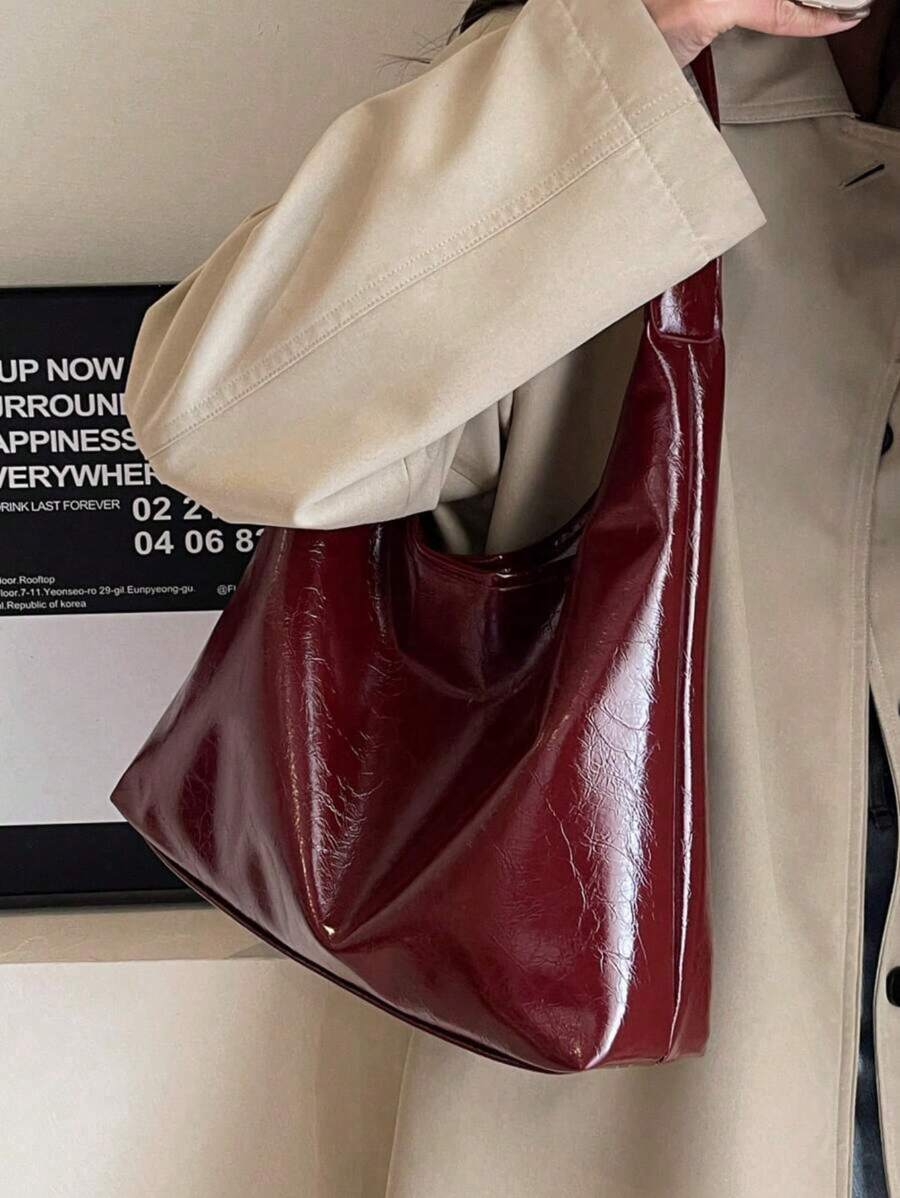 Shein Sac à bandoulière en PU vintage
