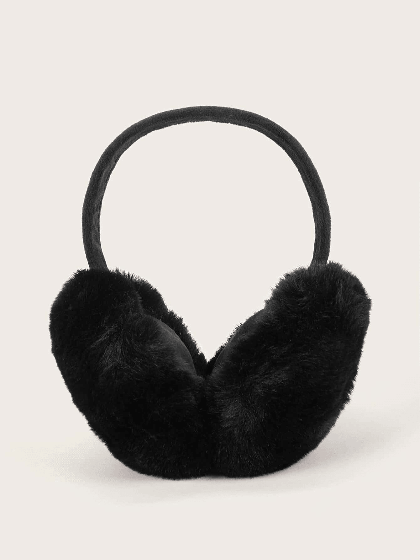 Shein 1pc Women Foldable Fluffy Ear Muffs